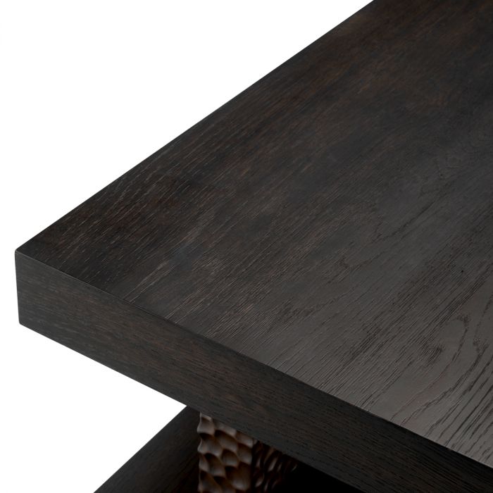 Coffee Table Bravon ebony oak veneer