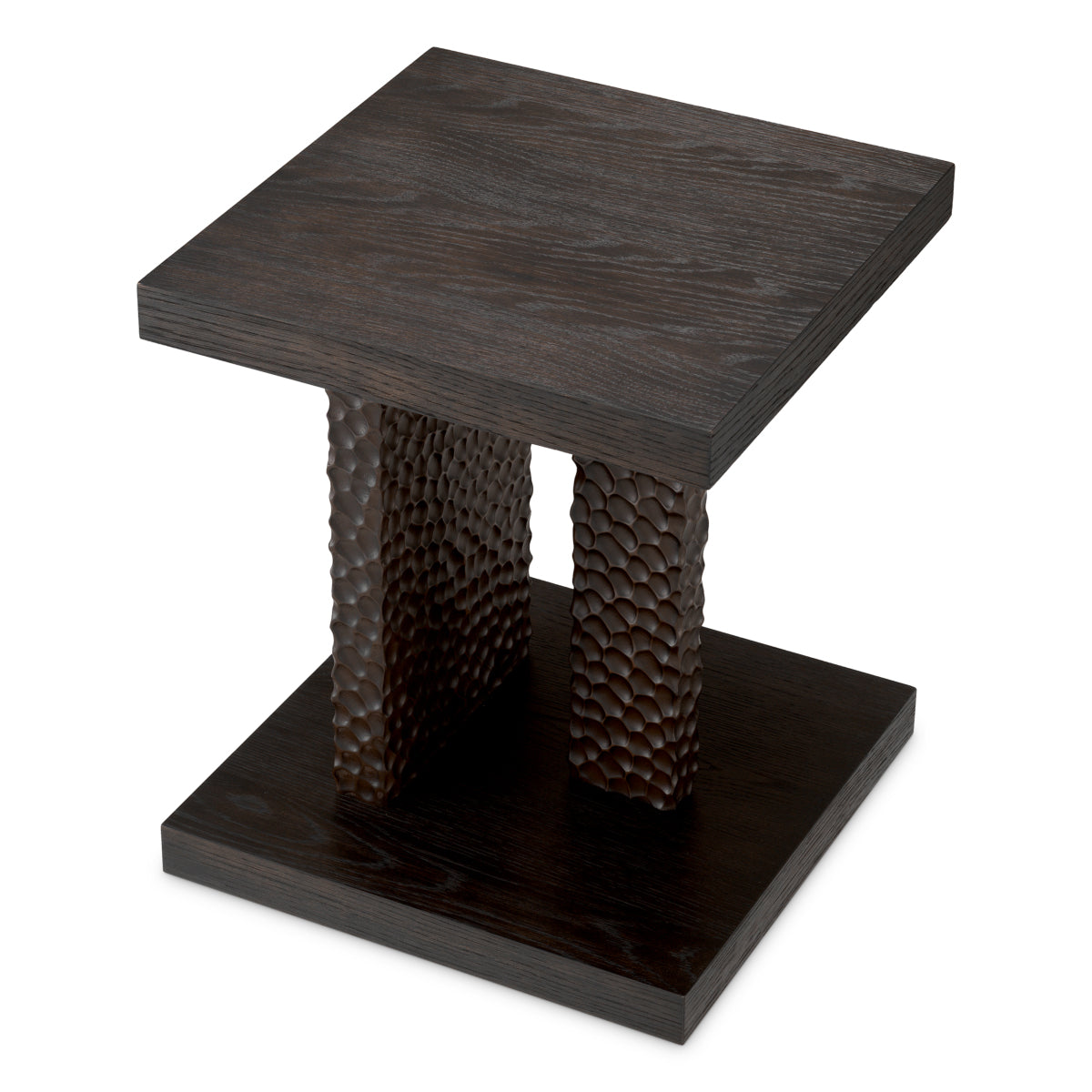 Oak Veneer Side Table Bravon | Eichholtzmh.com