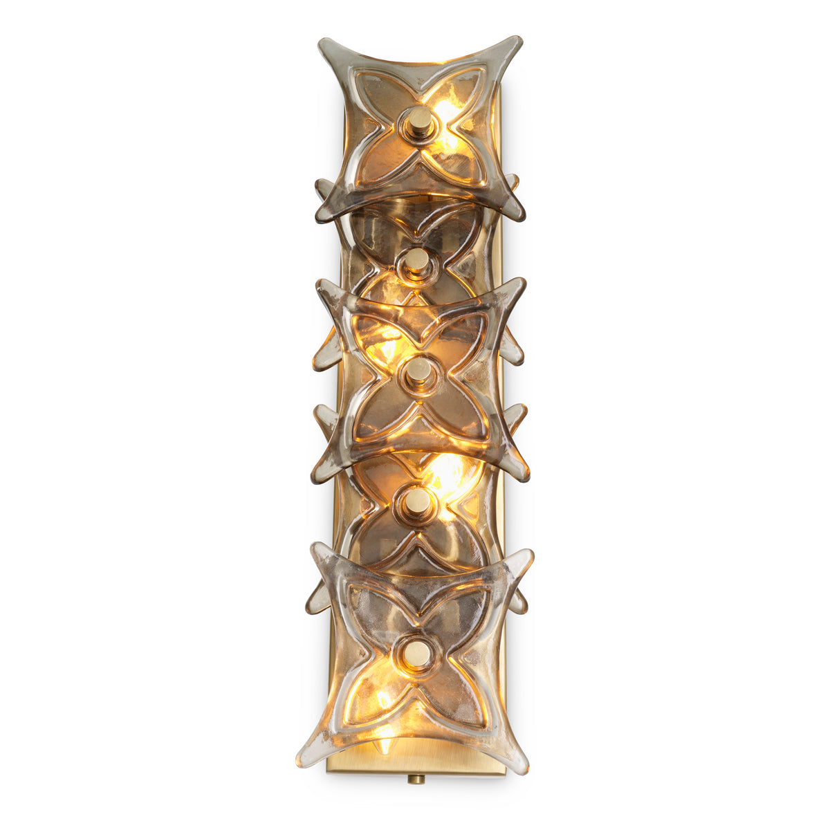 Floral Glass Wall Lamp Silvaris | Eichholtzmh.com