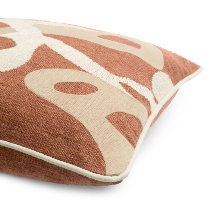 Cushion Saphira rectangular orange