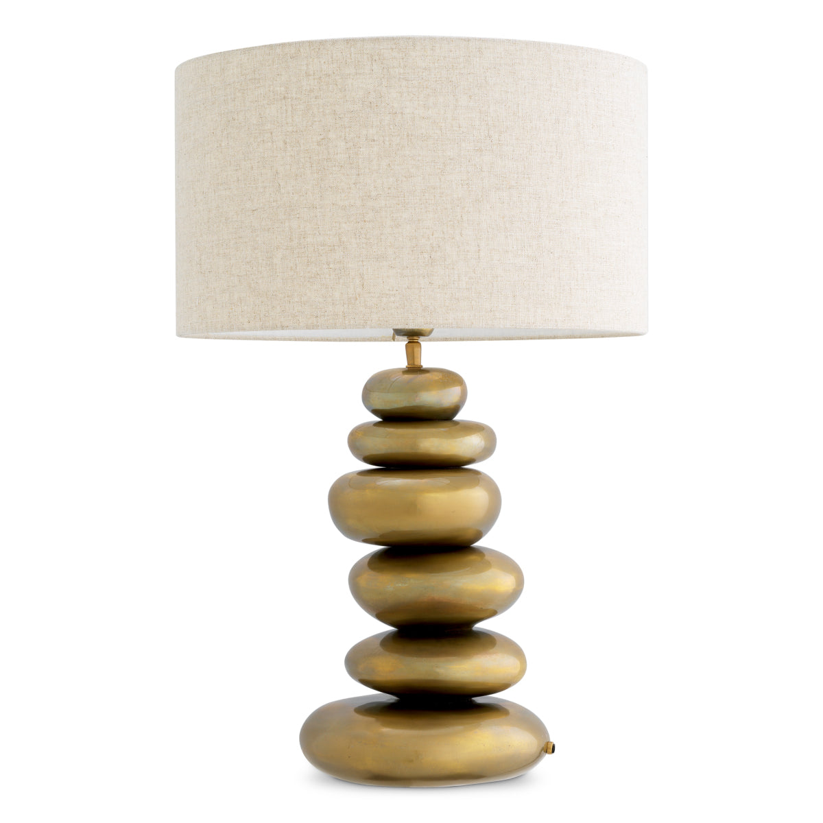Gold Pebble Table Lamp Kallisto | Eichholtzmh.com