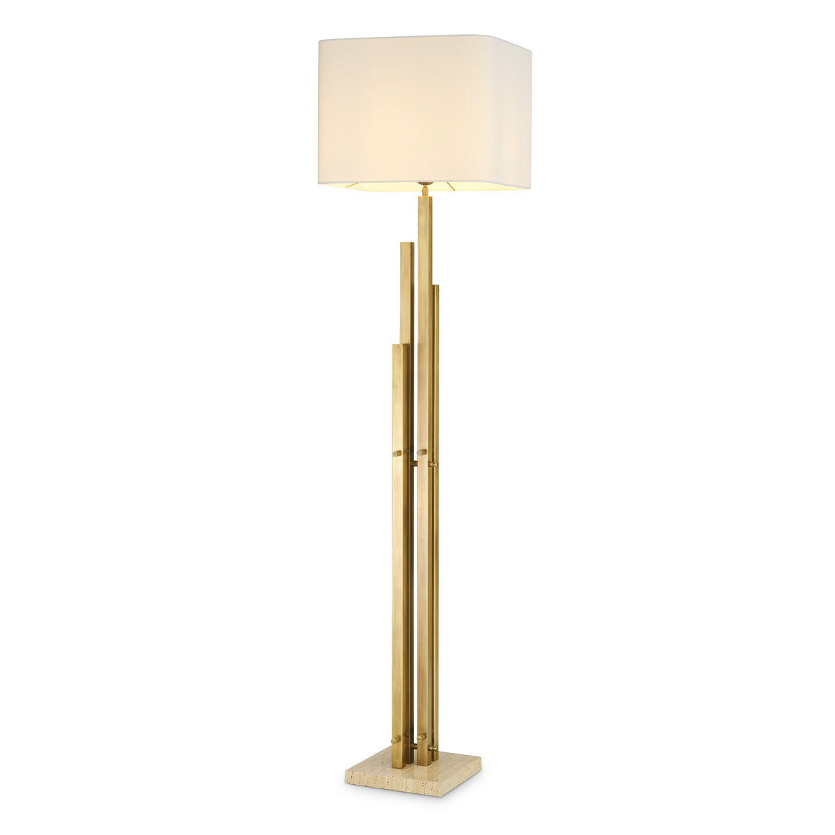 Vintage Brass Floor Lamp Destino | Eichholtzmh.com