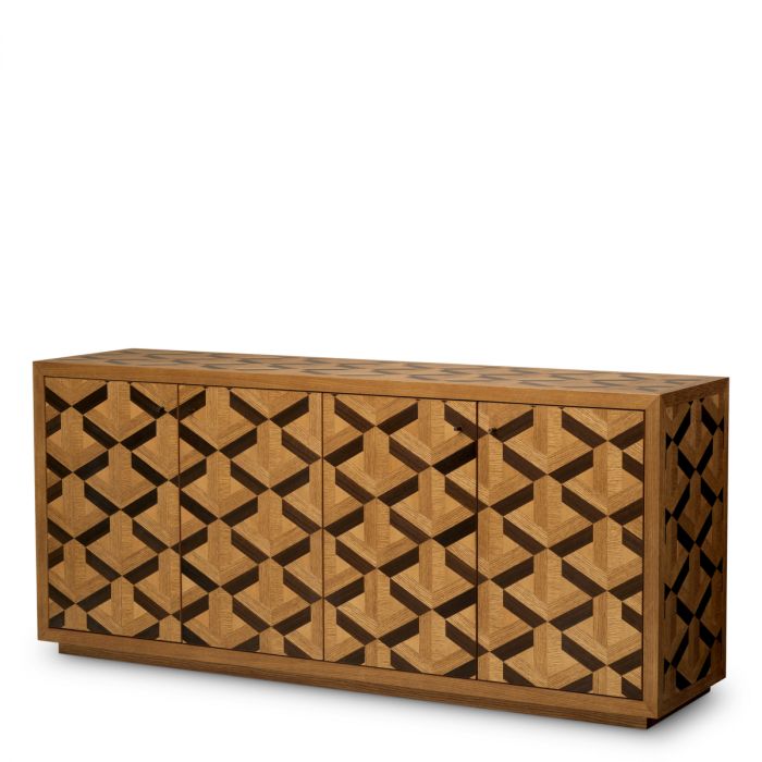 Dresser Rubicon oak veneer