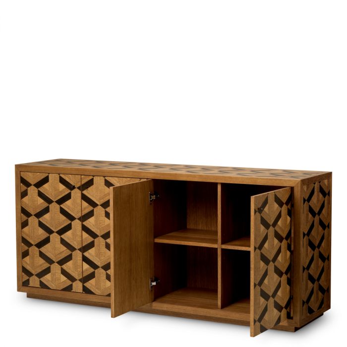 Dresser Rubicon oak veneer