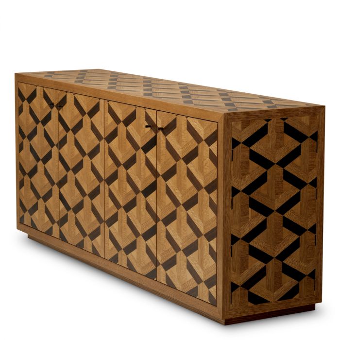 Dresser Rubicon oak veneer