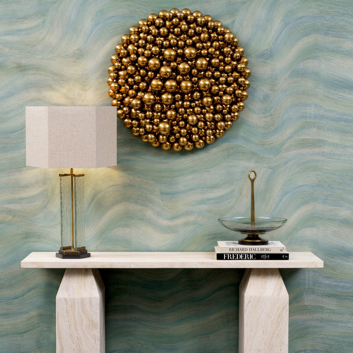 Round Brass Wall Object Silvershore | Eichholtzmh.com