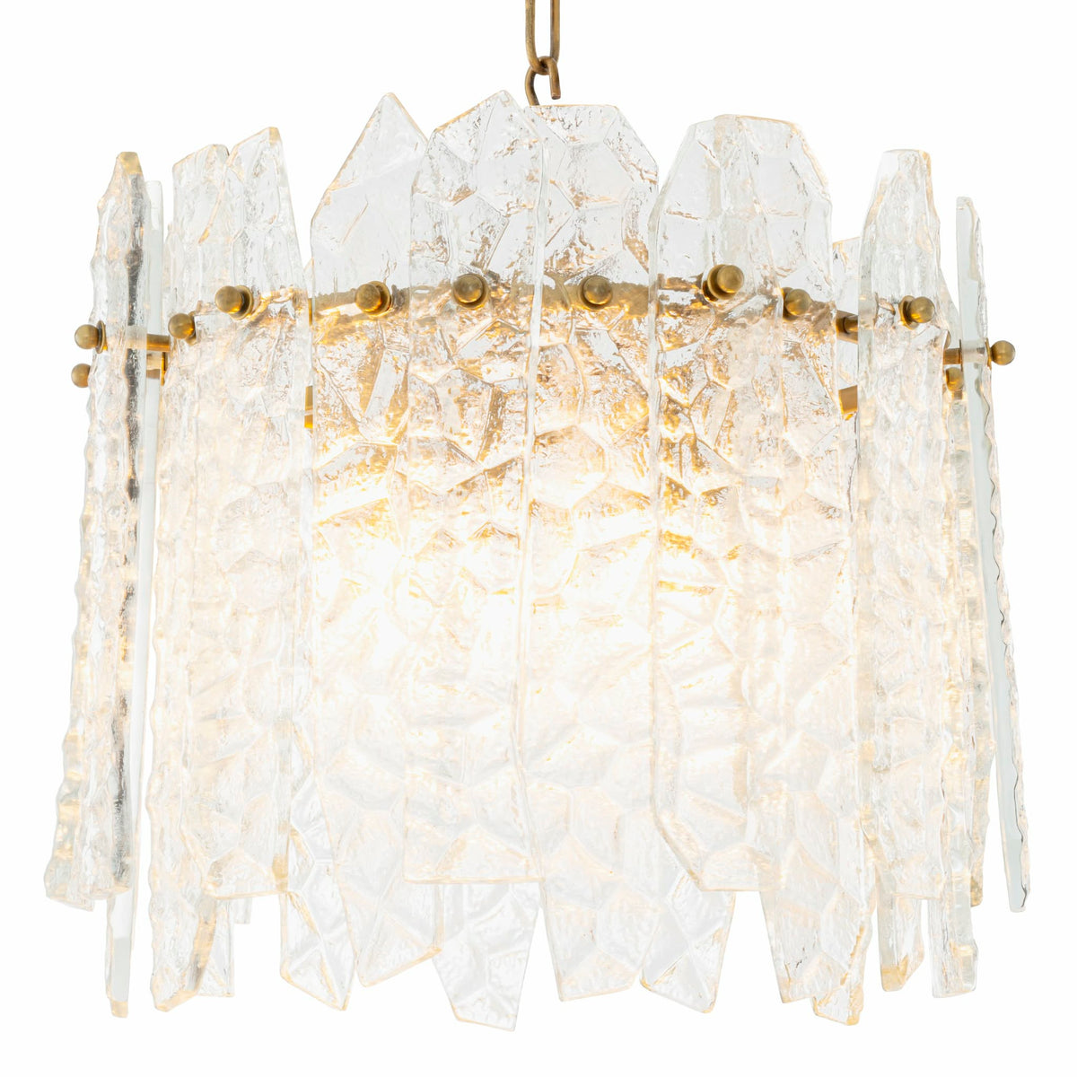 Faceted Glass Chandelier Prati | Eichholtzmh.com