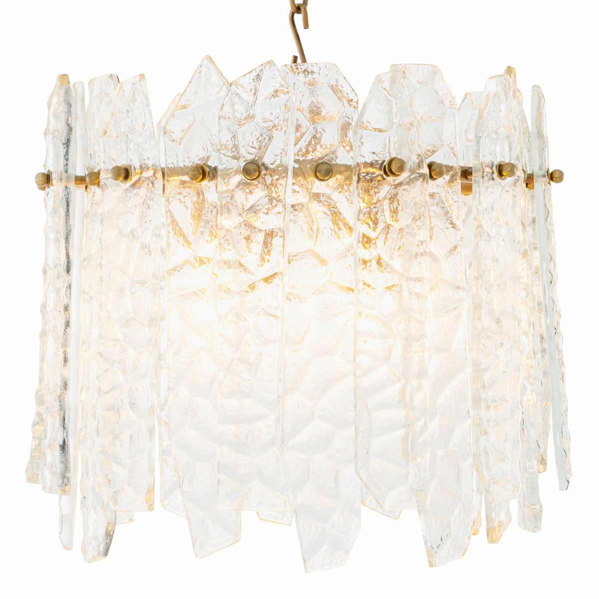 Faceted Glass Chandelier Prati | Eichholtzmh.com