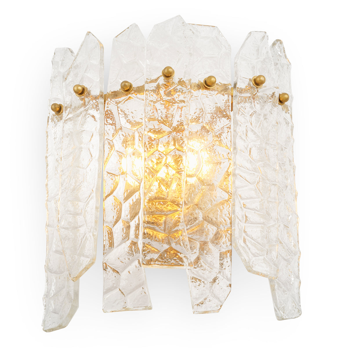Faceted Glass Wall Lamp Prati | Eichholtzmh.com
