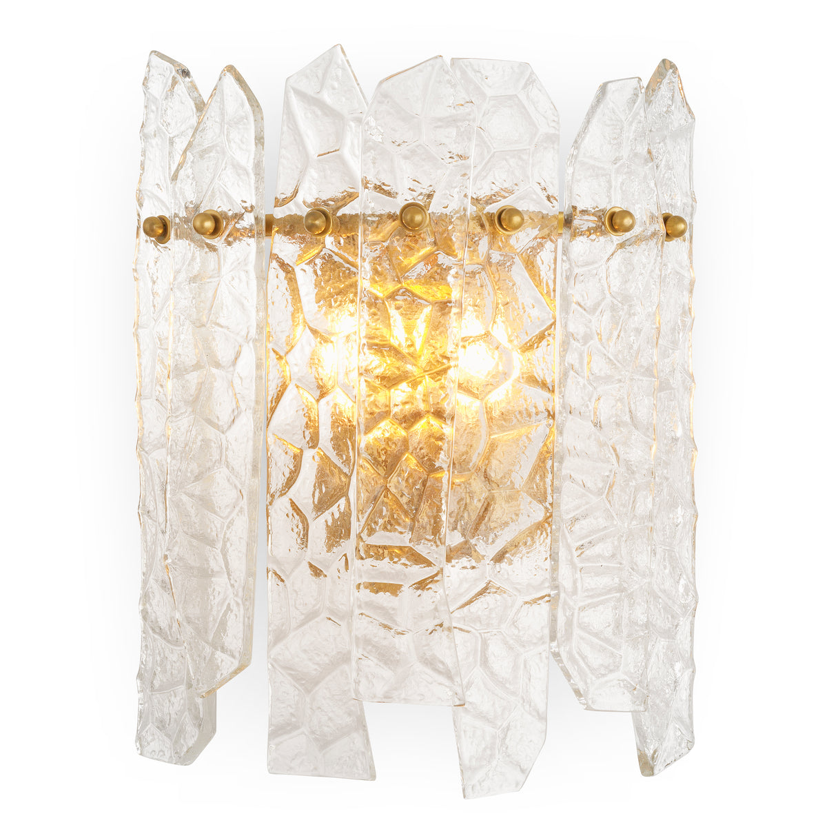 Faceted Glass Wall Lamp Prati | Eichholtzmh.com