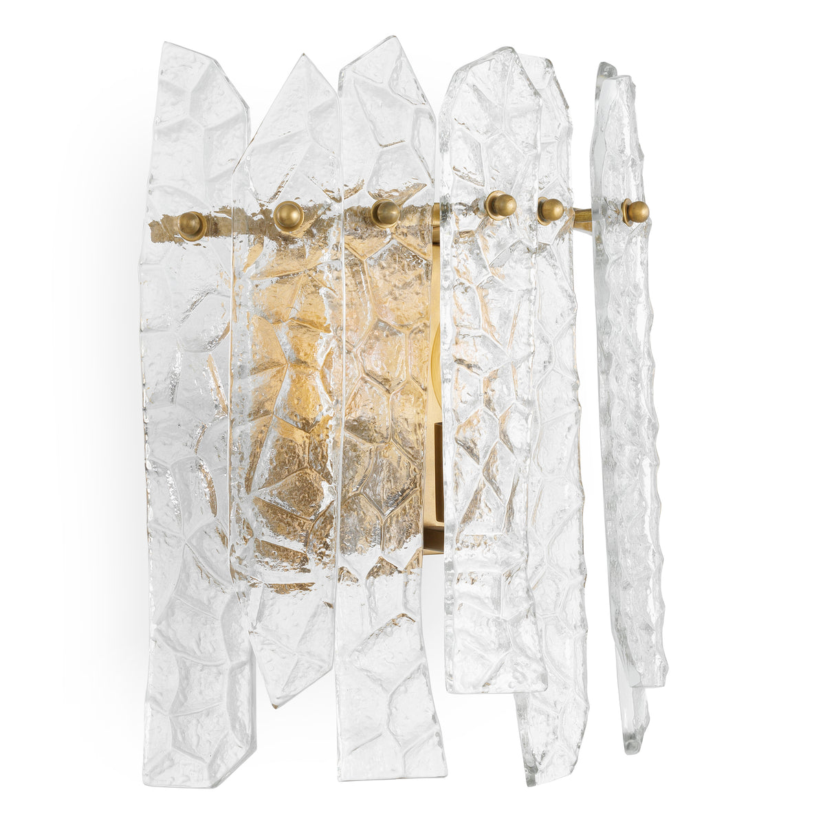 Faceted Glass Wall Lamp Prati | Eichholtzmh.com