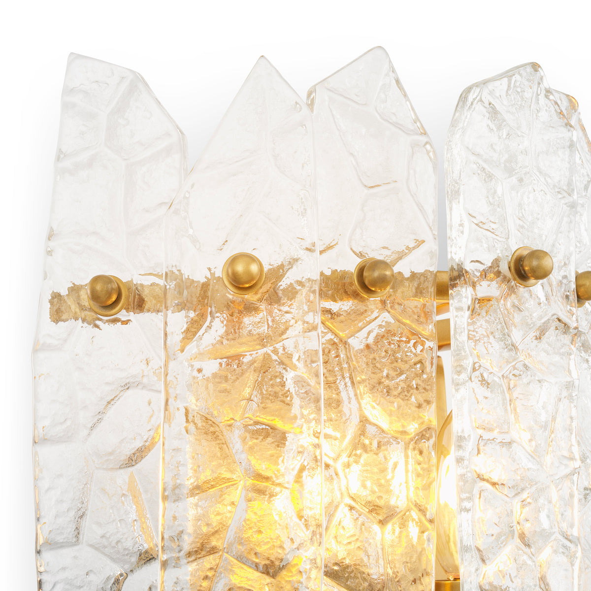 Faceted Glass Wall Lamp Prati | Eichholtzmh.com