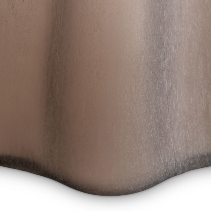 Vase Trivium sand color glass