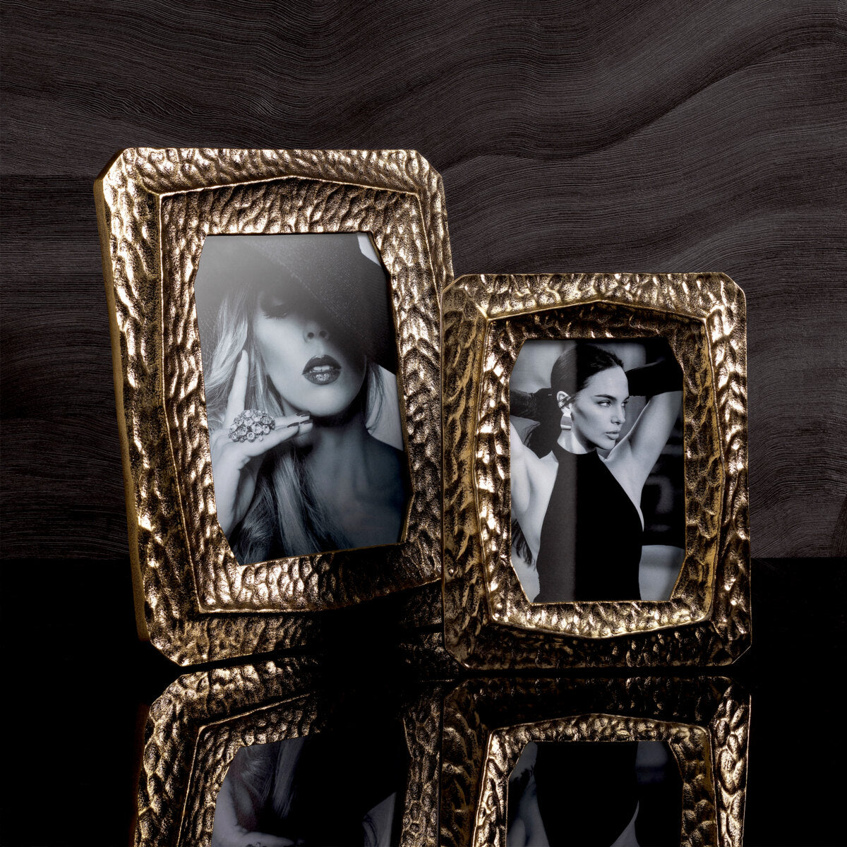 Vintage Brass Picture Frames (2) Thatcher | Eichholtzmh.com