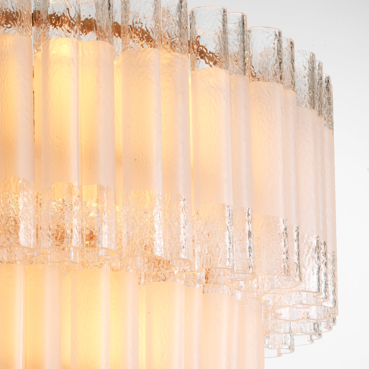 Tiered Glass Tubes Chandelier Denton | Eichholtzmh.com