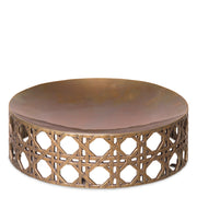 Webbed Vintage Brass Bowl Dameron | Eichholtzmh.com