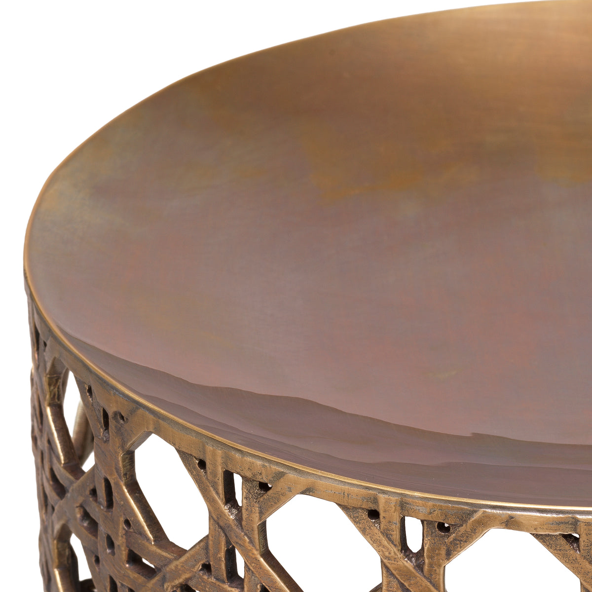 Webbed Vintage Brass Bowl Dameron | Eichholtzmh.com