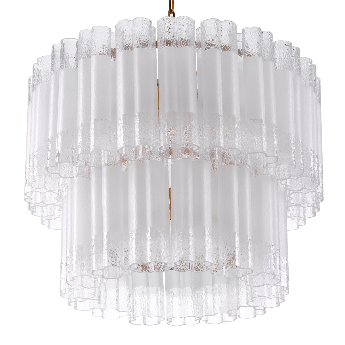 Tiered Glass Tubes Chandelier Denton | Eichholtzmh.com