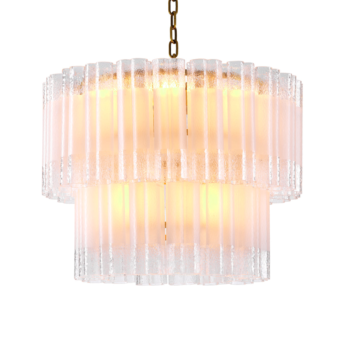 Tiered Glass Tubes Chandelier Denton | Eichholtzmh.com