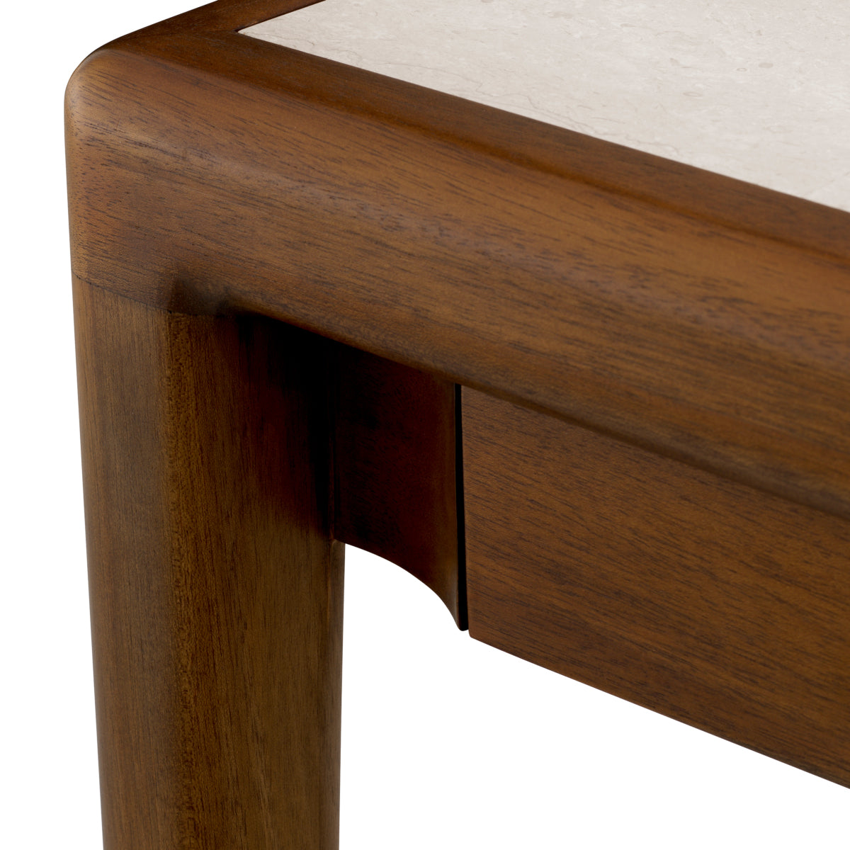 Beige Marble Side Table Hensley | Eichholtzmh.com