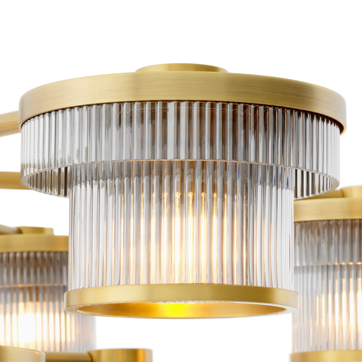 Ribbed Glass Chandelier Andromeda | Eichholtzmh.com