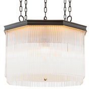 White Glass Rods Chandelier Estela | Eichholtzmh.com