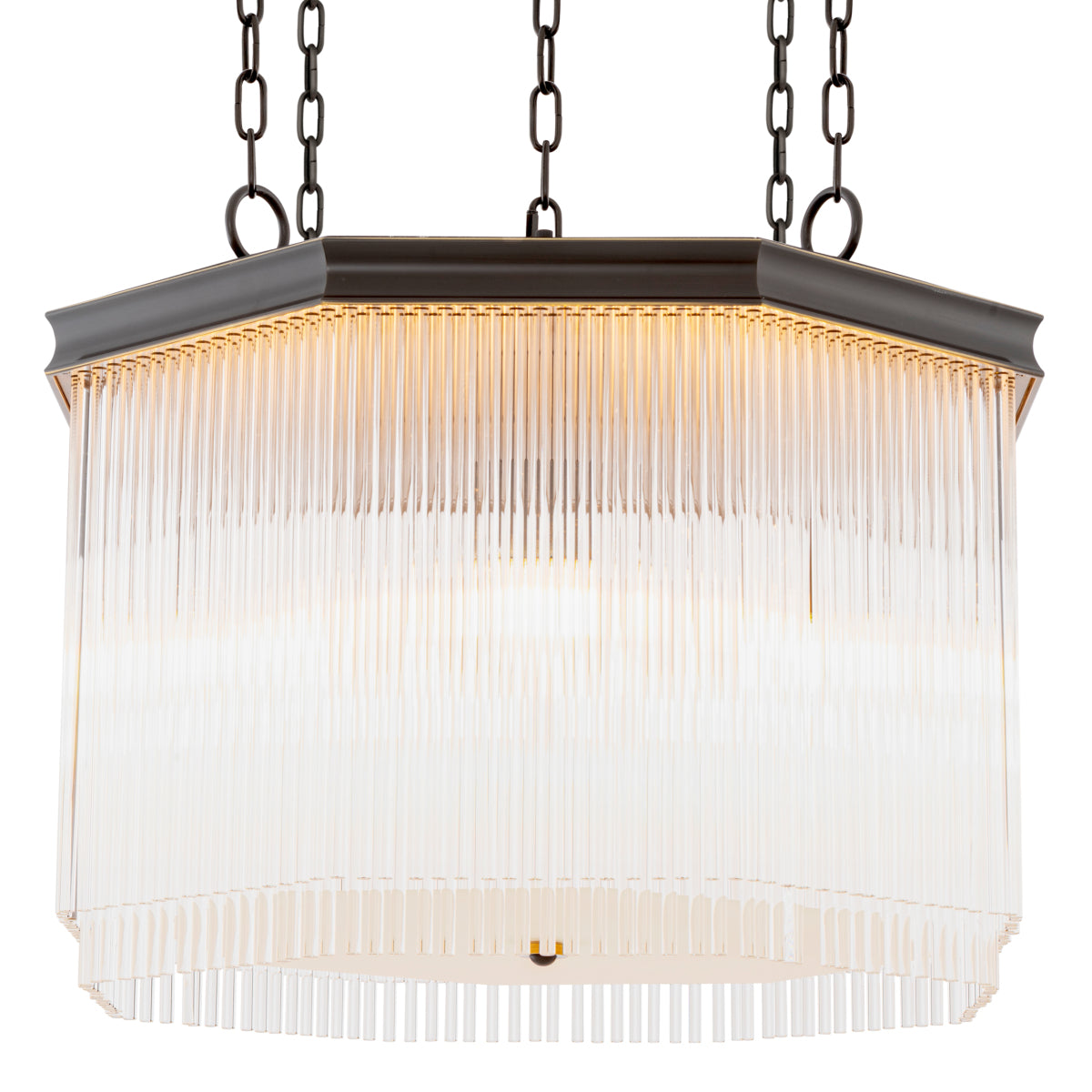 White Glass Rods Chandelier Estela | Eichholtzmh.com