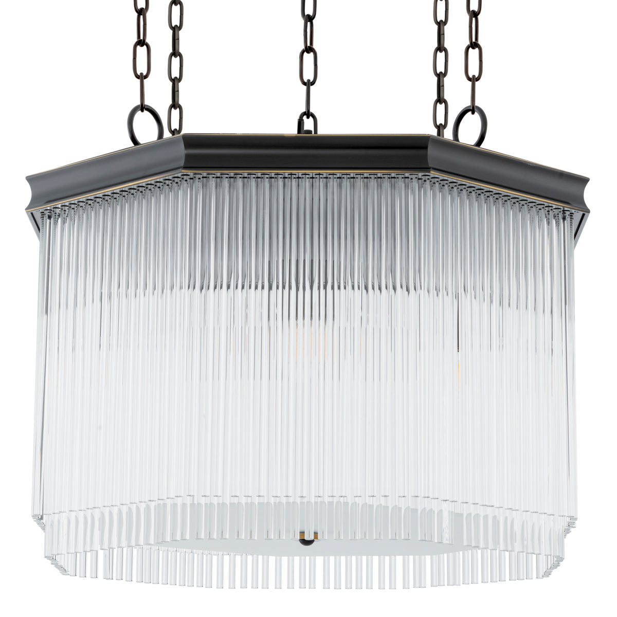 White Glass Rods Chandelier Estela | Eichholtzmh.com