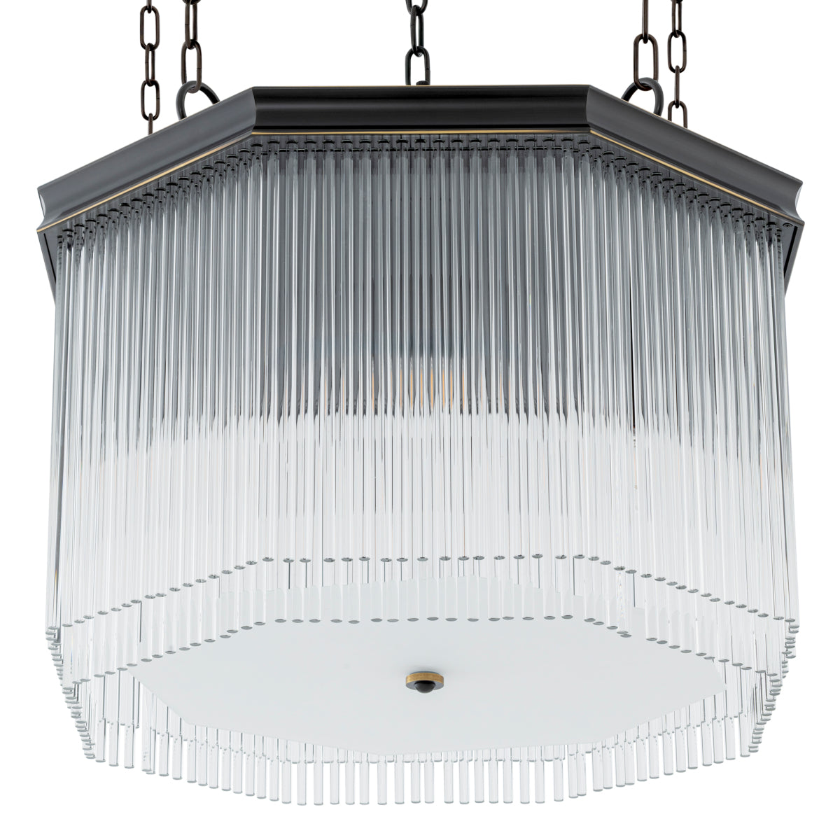 White Glass Rods Chandelier Estela | Eichholtzmh.com