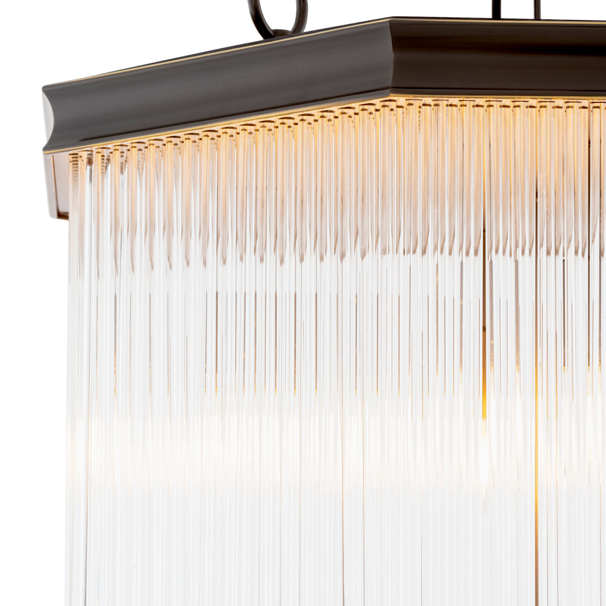 White Glass Rods Chandelier Estela | Eichholtzmh.com