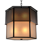 Bronze Frosted Glass Chandelier Minerva | Eichholtzmh.com