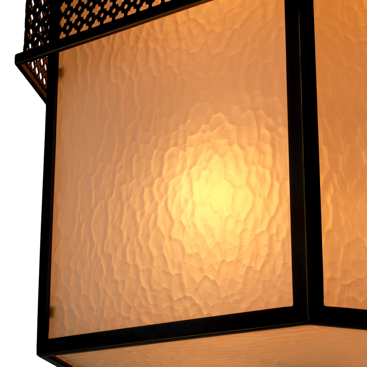 Bronze Frosted Glass Chandelier Minerva | Eichholtzmh.com