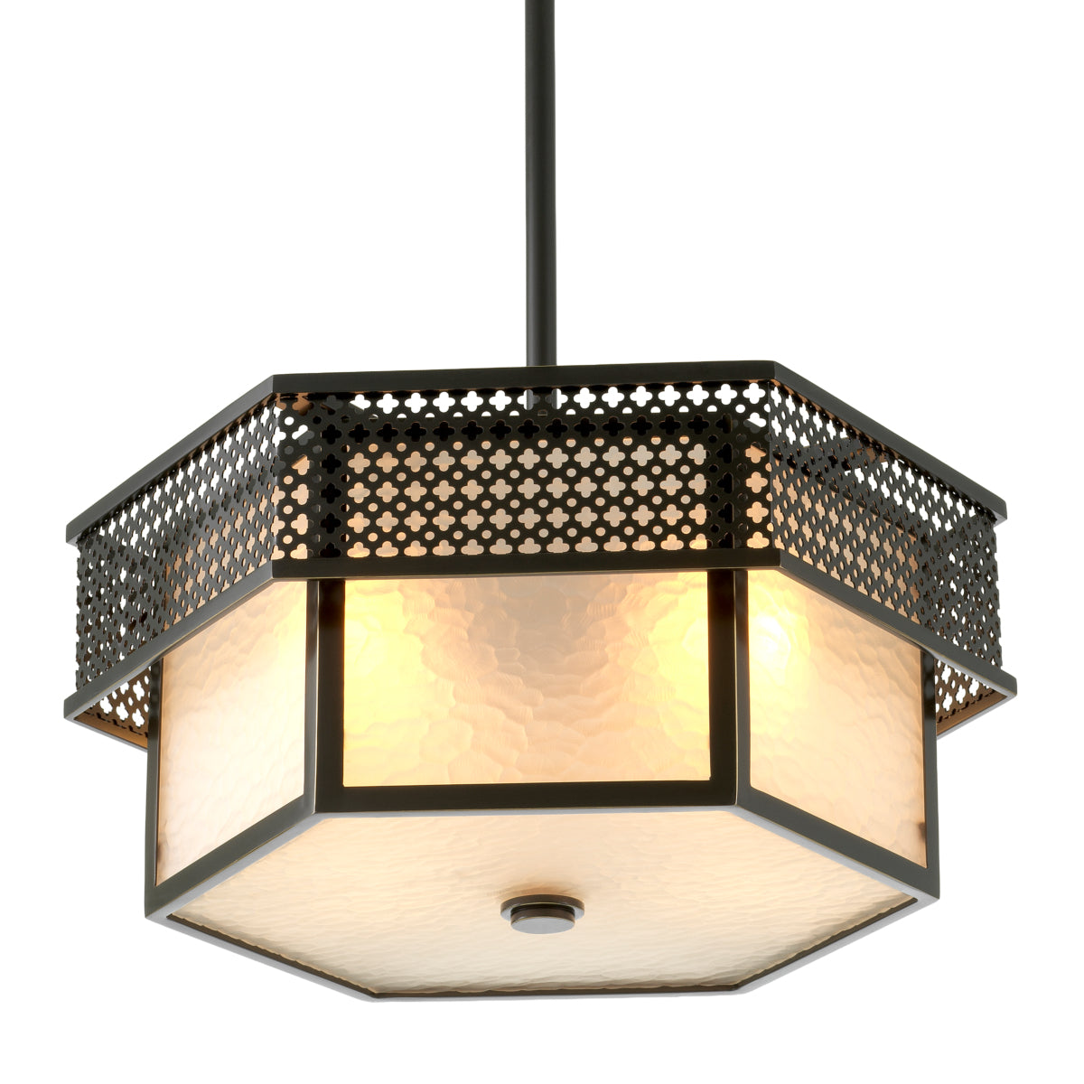 Bronze Frosted Ceiling Lamp Minerva | Eichholtzmh.com