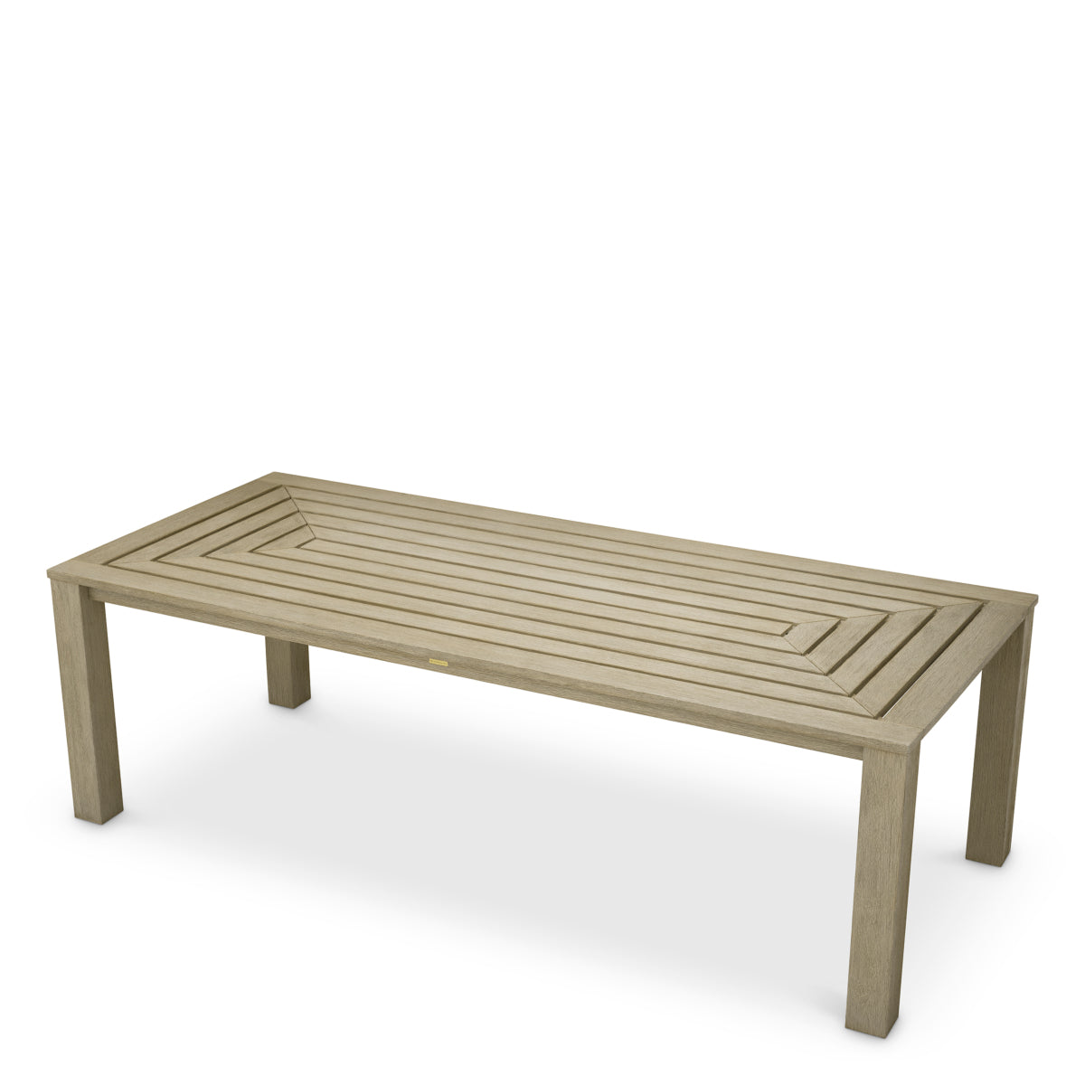 Aged Teak Outdoor Dining Table Vistamar | Eichholtzmh.com
