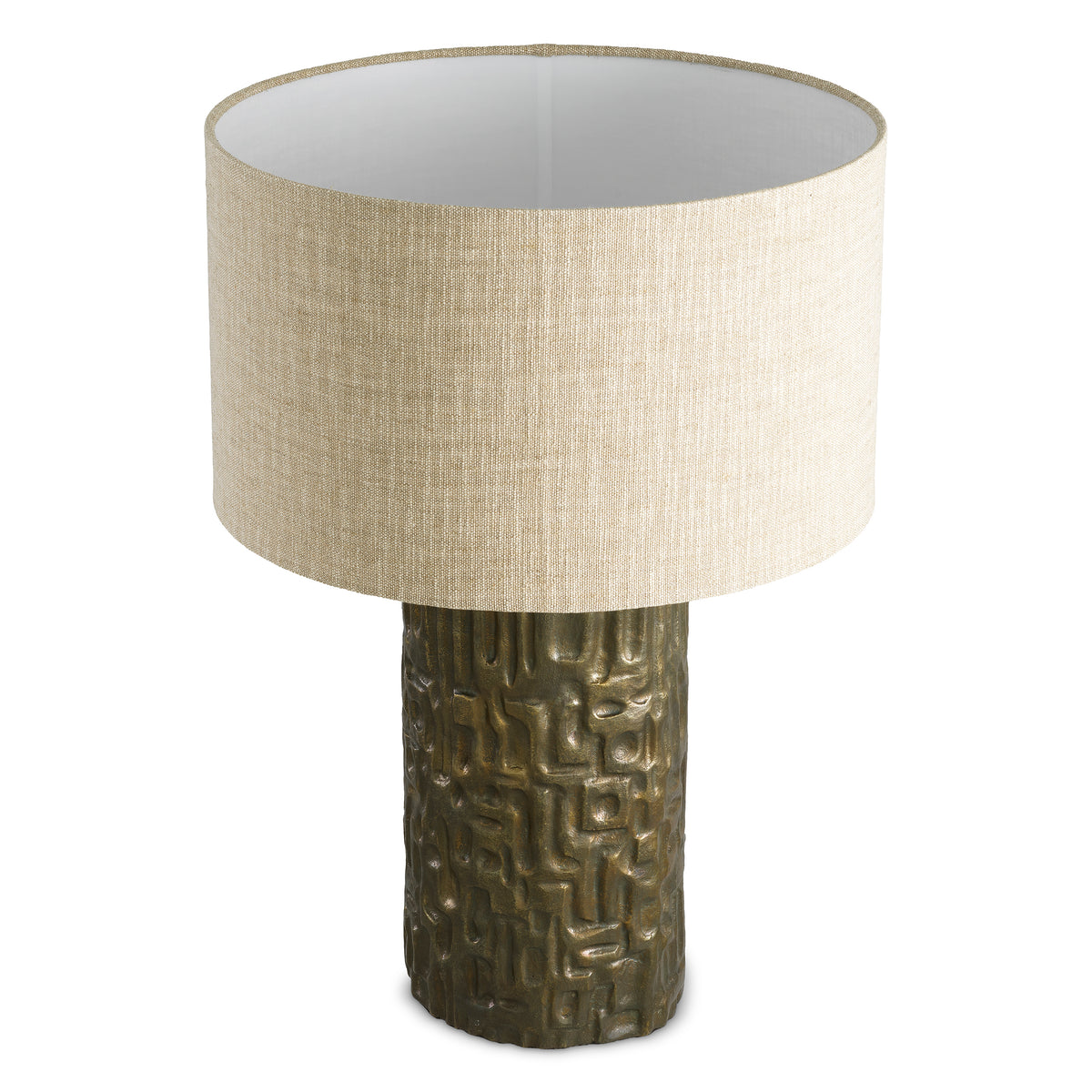 Textured Vintage Brass Table Lamp Sedona | Eichholtzmh.com