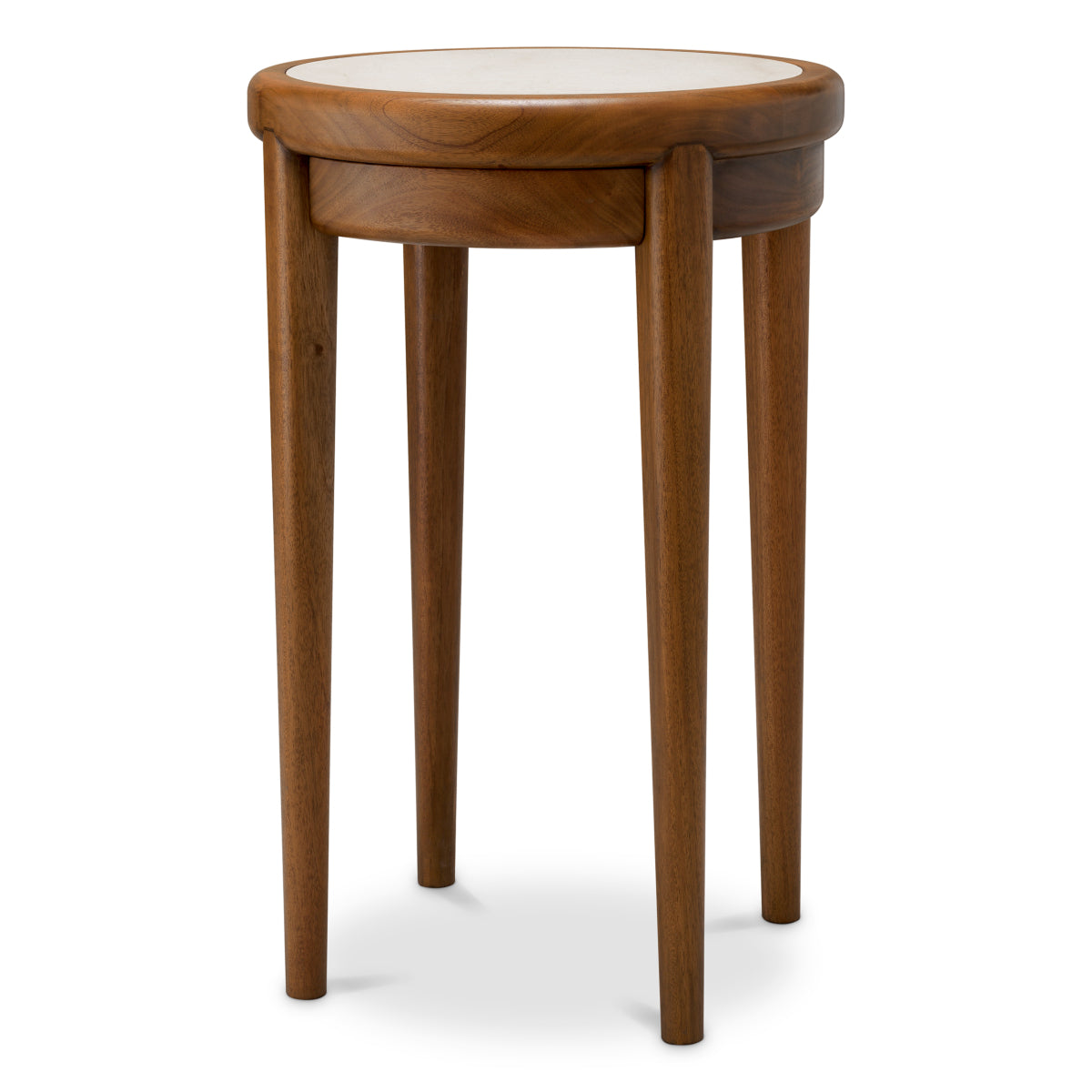 Beige Marble Side Table Hensley | Eichholtzmh.com