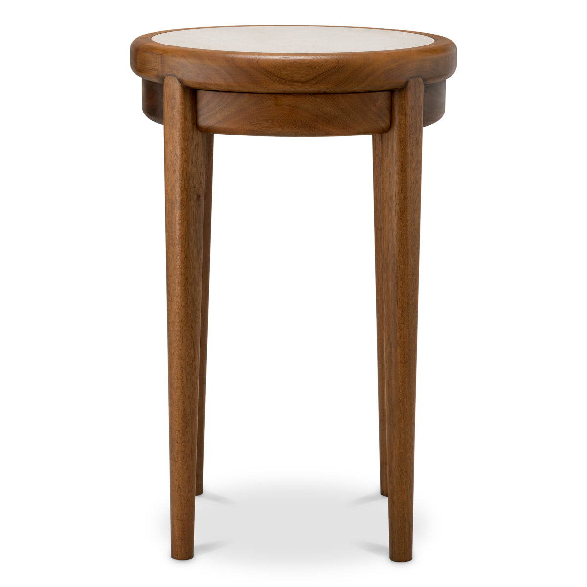 Beige Marble Side Table Hensley | Eichholtzmh.com