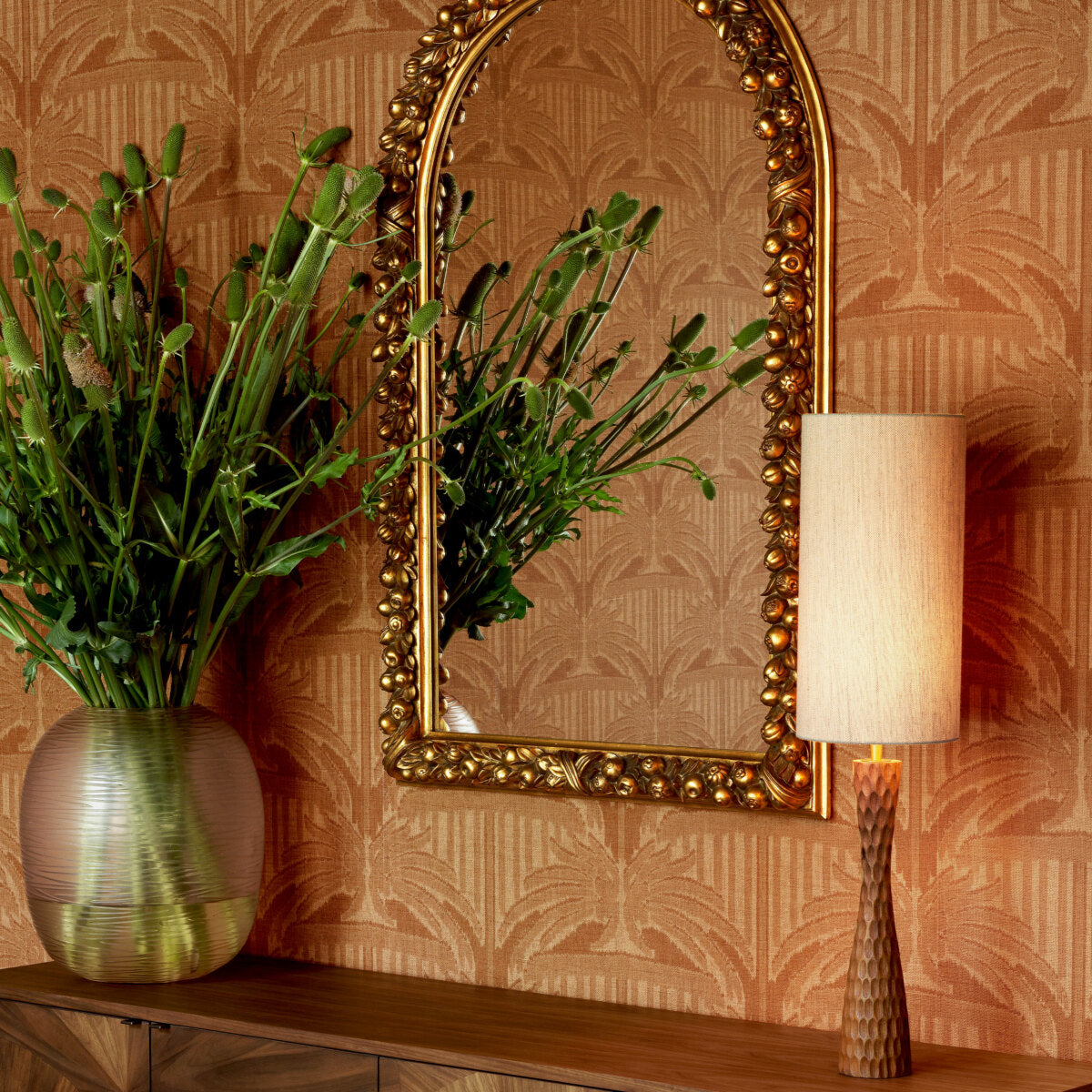 Arched Antique Gold Mirror Fairlane | Eichholtzmh.com