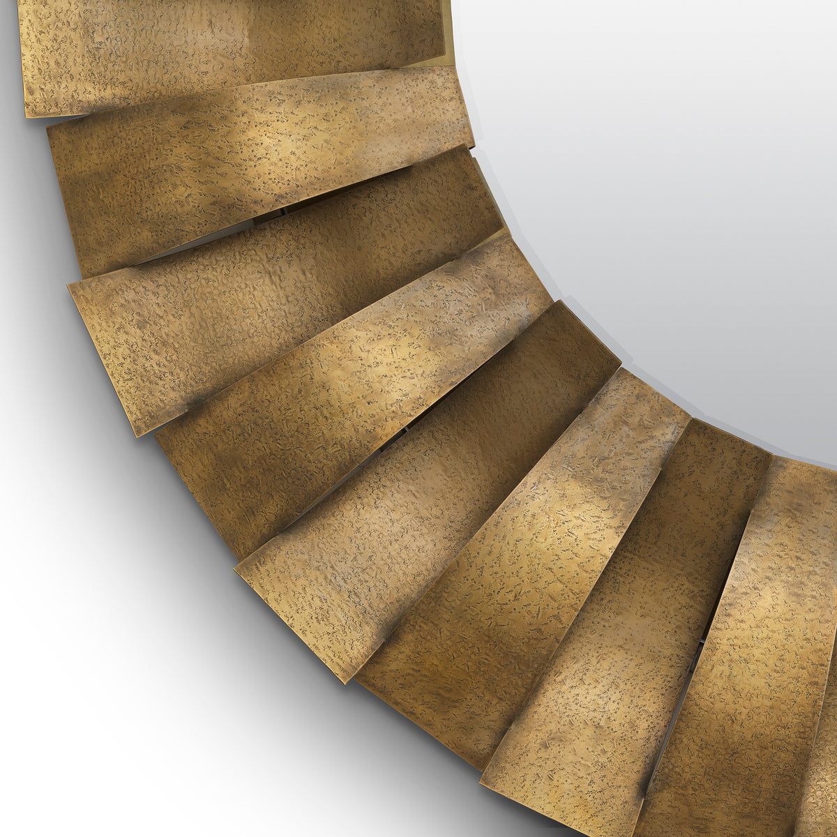 Vintage Brass Round Mirror Thatcher | Eichholtzmh.com
