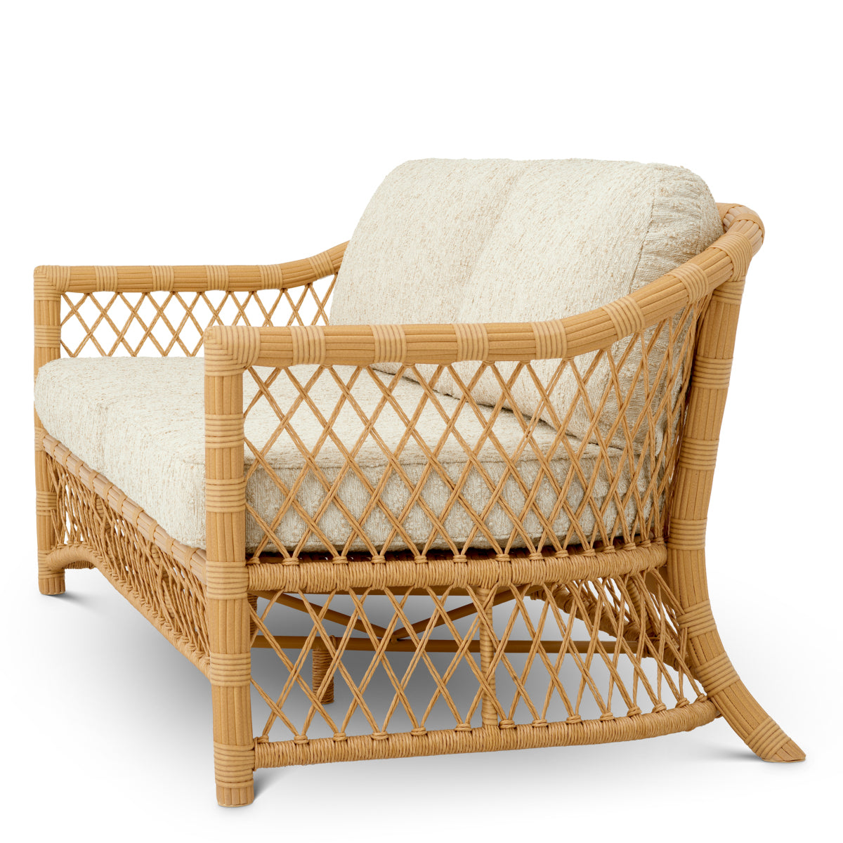 Faux Rattan Outdoor Sofa Riverton | Eichholtz Manhattan