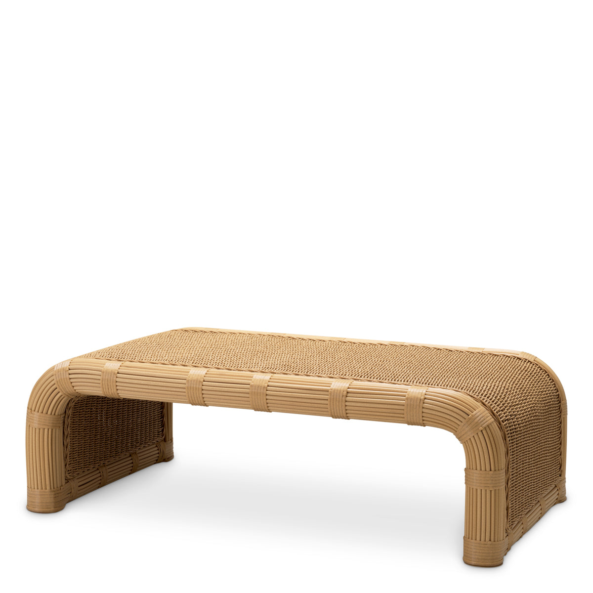 Faux Rattan Outdoor Coffee Table Riverton  | Eichholtz Manhattan