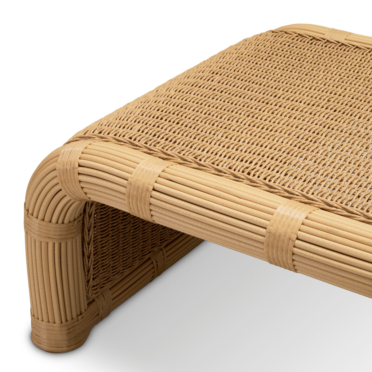 Faux Rattan Outdoor Coffee Table Riverton  | Eichholtz Manhattan