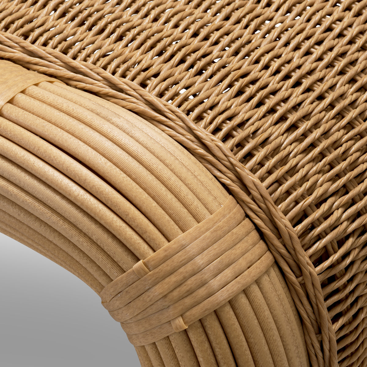 Faux Rattan Outdoor Coffee Table Riverton  | Eichholtz Manhattan
