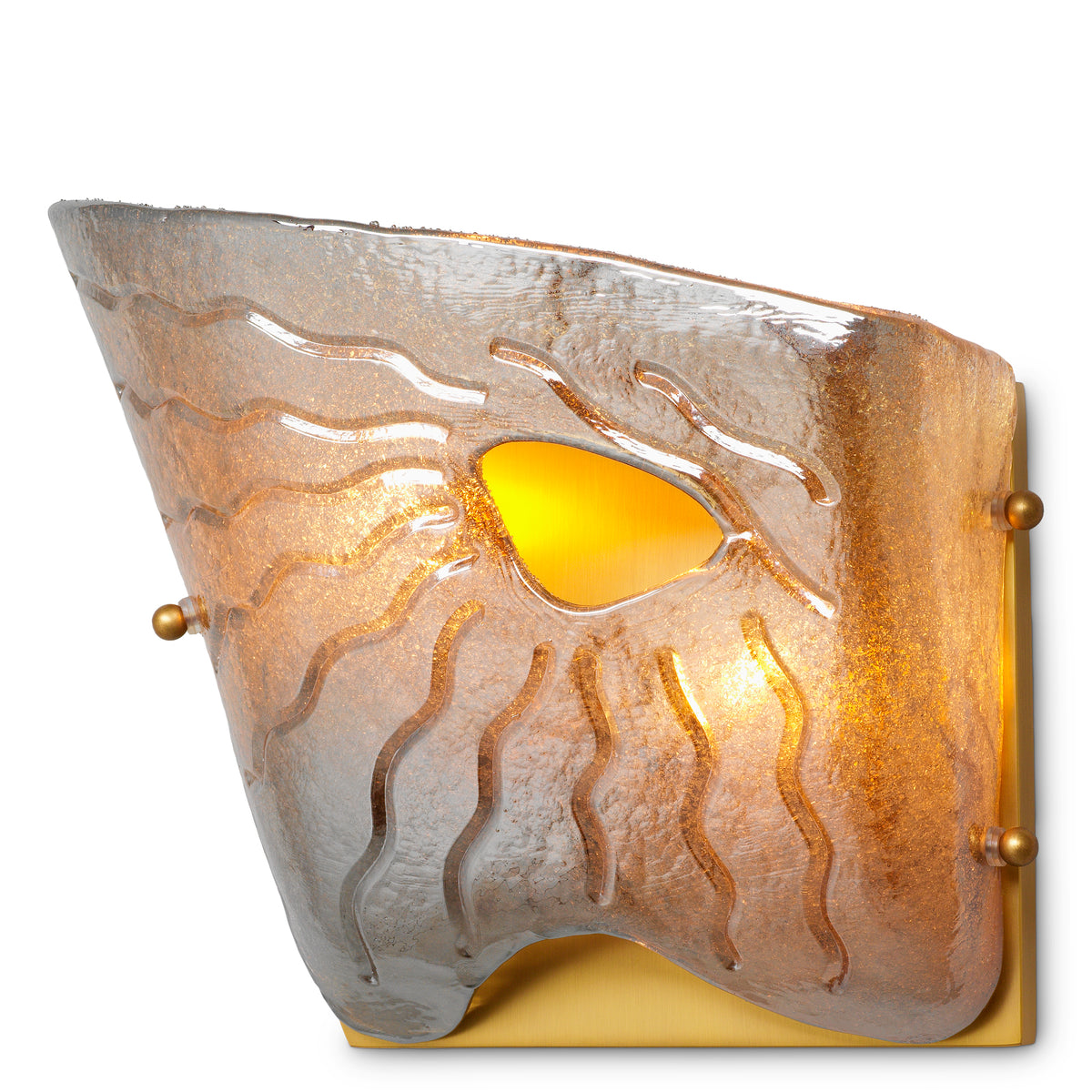 Glass Asymmetrical Wall Lamp Orlandis | Eichholtzmh.com