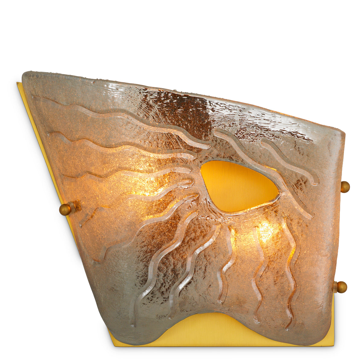 Glass Asymmetrical Wall Lamp Orlandis | Eichholtzmh.com