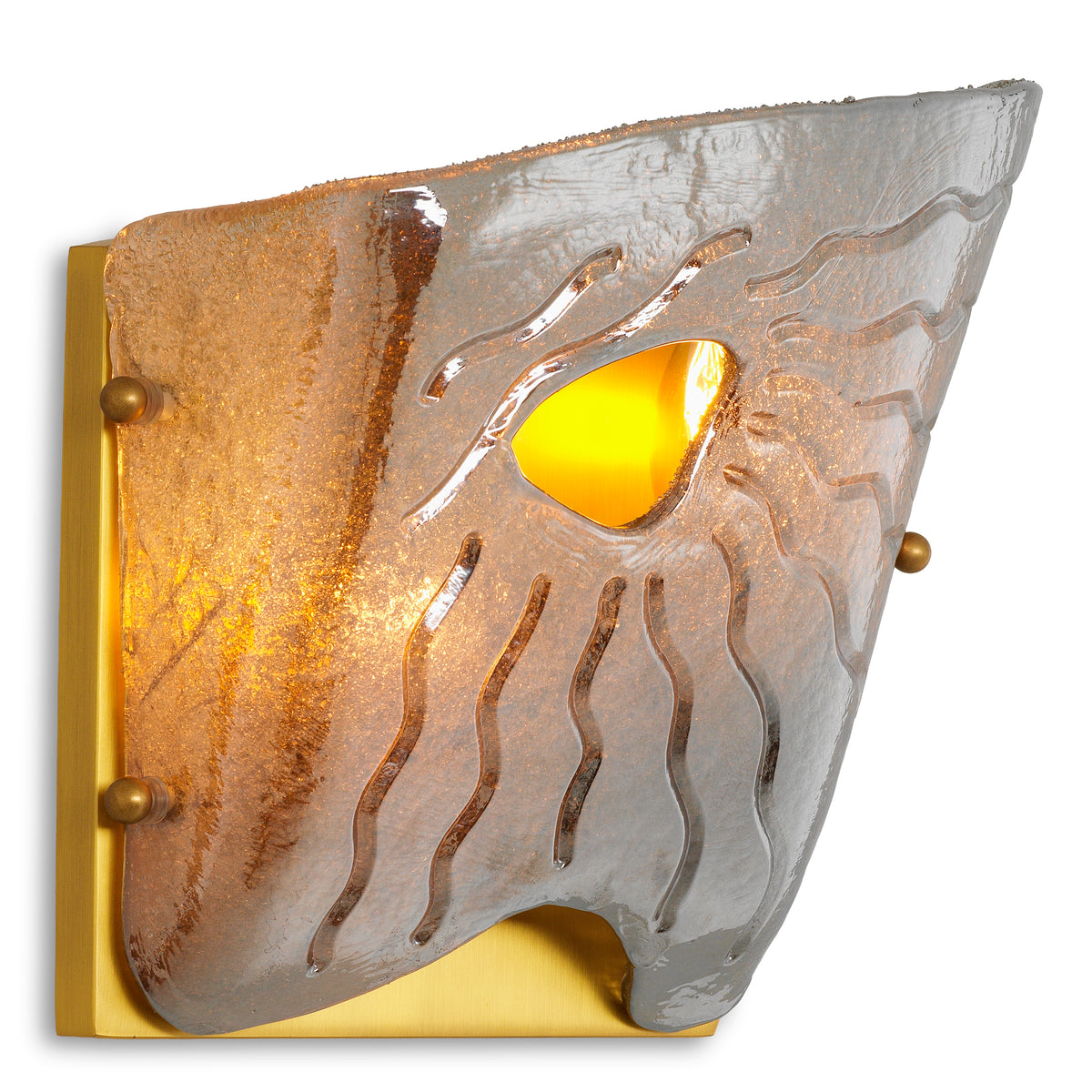 Glass Asymmetrical Wall Lamp Orlandis | Eichholtzmh.com