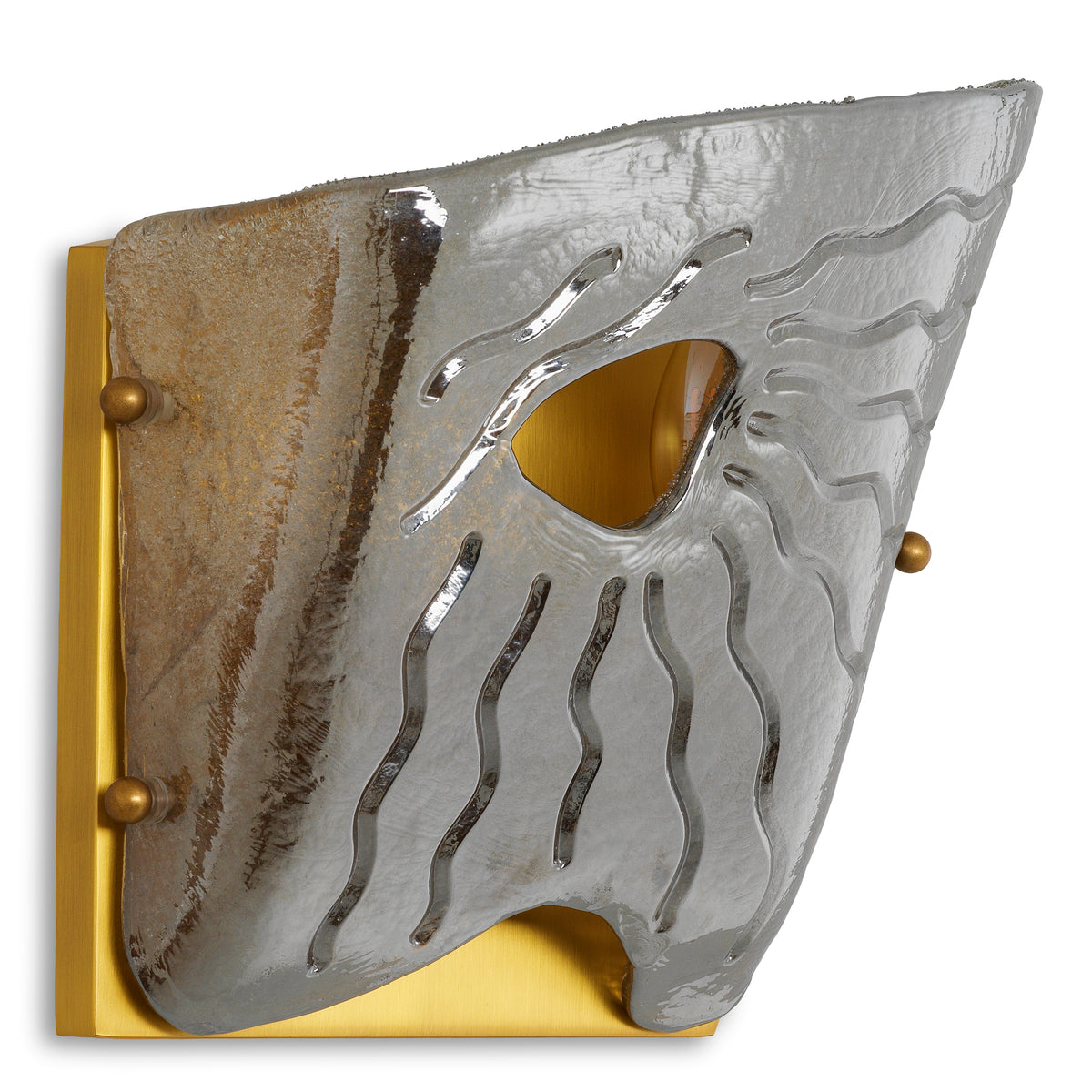 Glass Asymmetrical Wall Lamp Orlandis | Eichholtzmh.com
