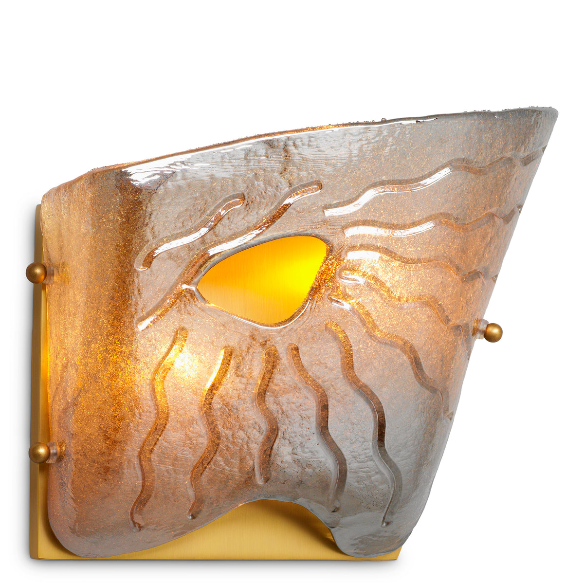 Glass Asymmetrical Wall Lamp Orlandis | Eichholtzmh.com