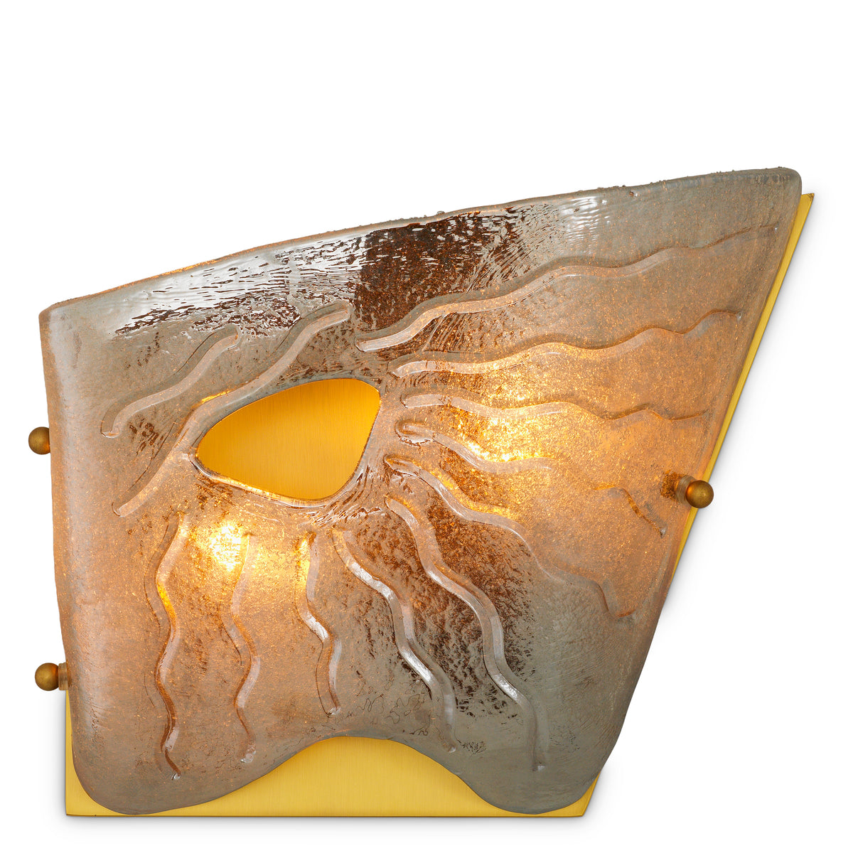 Glass Asymmetrical Wall Lamp Orlandis | Eichholtzmh.com