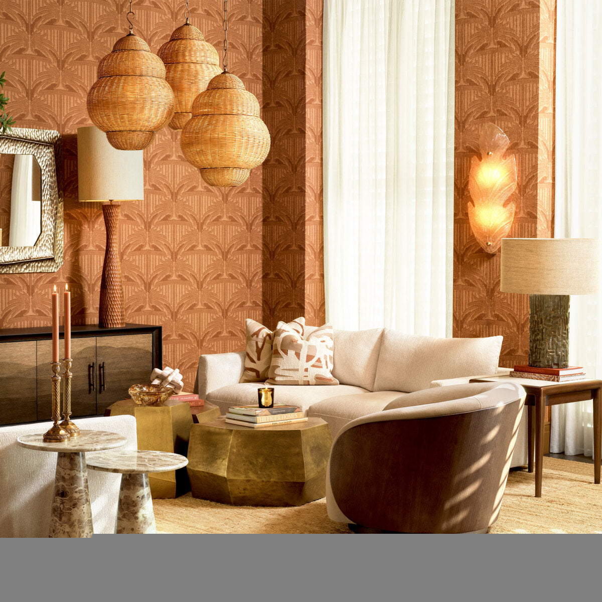 Glass Leaf Wall Lamp Grandeur | Eichholtzmh.com